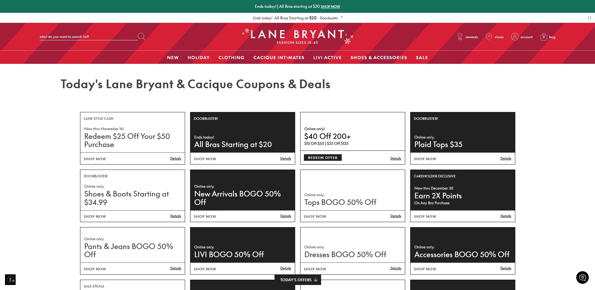 Lane Bryant promo code